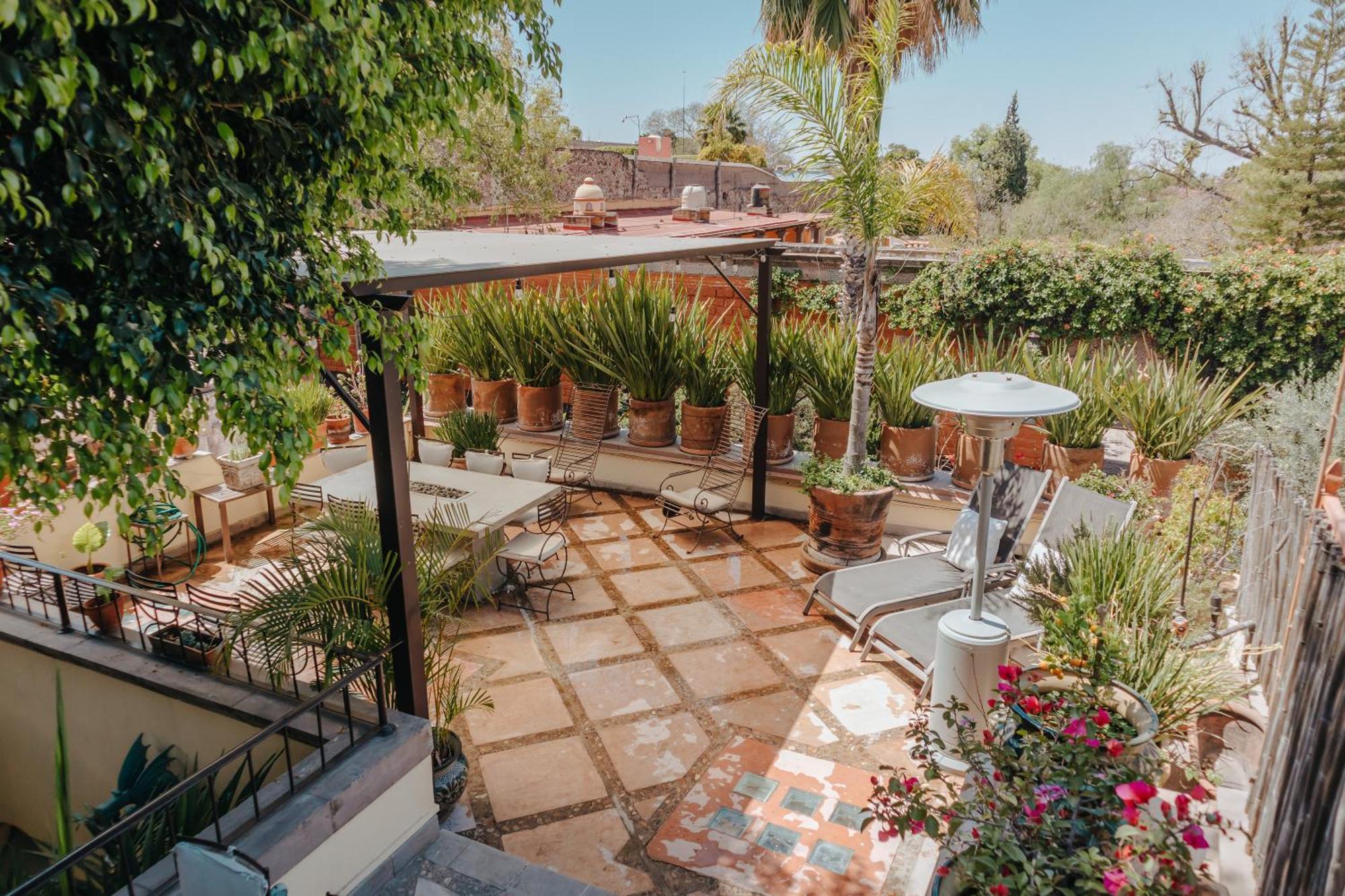 Casa Florida Bed & Breakfast Сан Мигел де Аленде Екстериор снимка